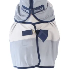Bucas Fliegenregendecke Buzz-off Rain & Neck 125 cm Blau/Silber
