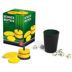 ASS Altenburger - Schockbesteck-Set mit Würfelbecher inkl. 6 Würfeln