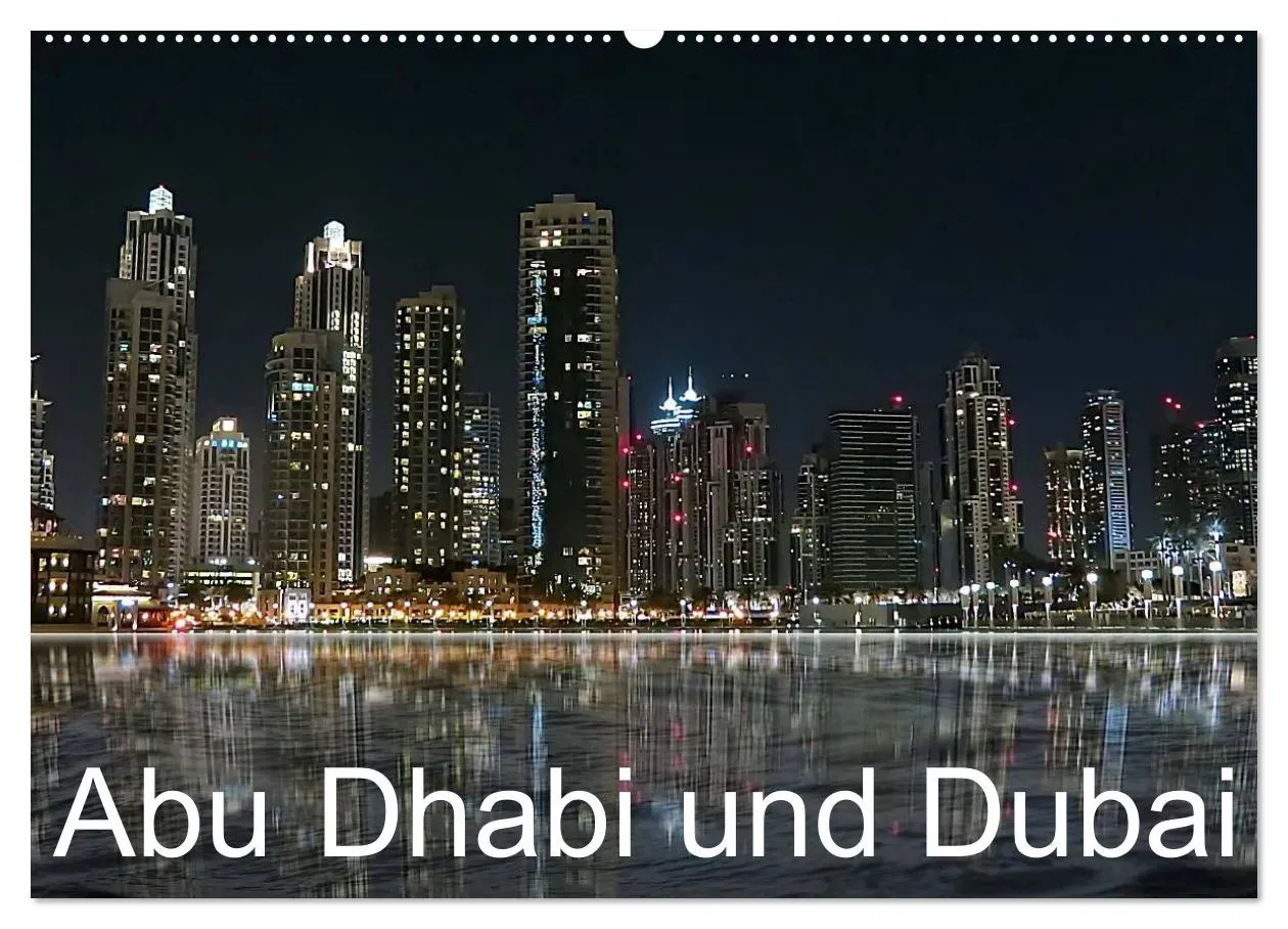Abu Dhabi und Dubai (CALVENDO Wandkalender 2024) - A5