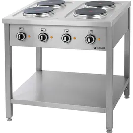Stalgast Elektroherd Serie 700 4 Platten à 2,6 kW, 800 x 700 x 850 mm (BxTxH)