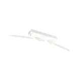 RL Deckenleuchte Deckenlampe Wandlampe weiß Wellenform LED B 79 cm