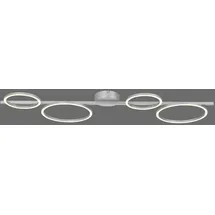 just light. MINI RITUS 1 silber Metall 42 x 7 x 120,5 cm