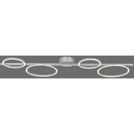 just light. MINI RITUS 1 silber Metall 42 x 7 x 120,5 cm