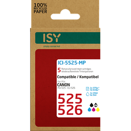 ISY ICI-5525-MP Tintenpatrone Mehrfarbig