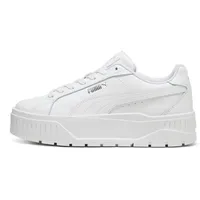 Puma Karmen II L Plateau Sneaker Damen 02 white/white/silver 38