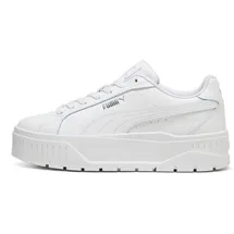 Puma Karmen II L Plateau Sneaker Damen 02 white/white/silver 38