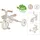GLOBBER Dreirad für Kinder Learning Trike 2-in-1 Plus Eco taupe