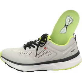 Joya Veloce M Light Grey, Herren Sneaker aus technischem Mesh, grau 43 - 43