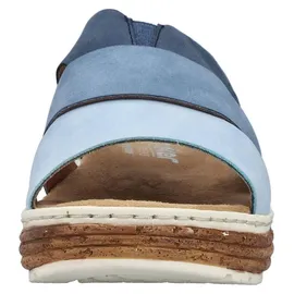 Rieker Pantolette Damen Blau 40