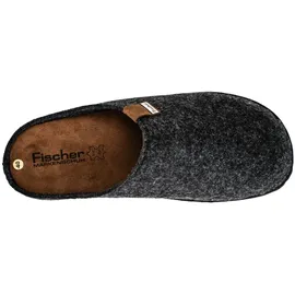 Fischer Markenschuh Helge Hausschuh grau 43