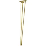 Hettich Hairpin 71 x 12 x 12 cm Stahl gold - 1 Stück