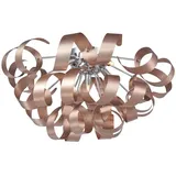 LUCANDE Kaelor 2 dimmbar Ø 60 cm kupferfarben Aluminium