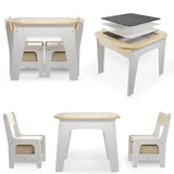 Juskys Milou Set 3-tlg.  Natur