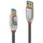 Lindy USB-A auf USB-B 2 m Grau