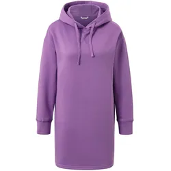 Tchibo - Langes Kapuzensweatshirt - Damen - Gr. S - lila