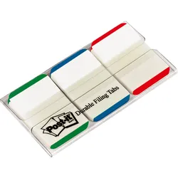 3M Post-it Durable Filing Tabs 686L-GBR - Fester Indexstreifen - 25.4 x 38 mm -