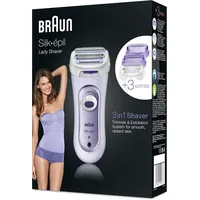Braun Silk-épil LS 5560 weiß/lila
