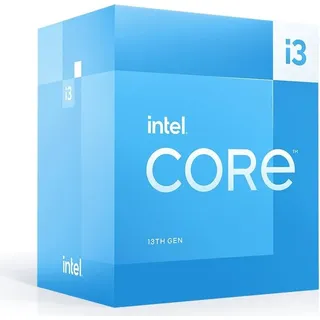 Intel Core i3-13100 3.4GHz 4 Kerne 12MB Cache Sockel 1700 Boxed mit Lüfter