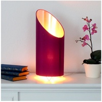 MARELIDA LED Flammenleuchte Dekoleuchte - VINE beere/silber - realistische