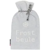 David Fussenegger Wärmflasche 'Frostbeule' 2L 21 x 38 cm Hellgrau