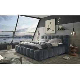 Möbel Kraft Bexley 180 x 200 cm Schwarz