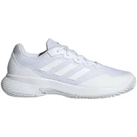 Adidas Gamecourt 2.0 Tennisschuhe, Herren IG9568 - cloud white/cloud white/matte silver 43 1/3