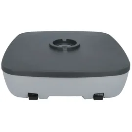 Eda Schirmständer 25/40 kg Kunststoff Grau