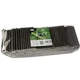 Papstar Cocktail-Strohhalme pure schwarz