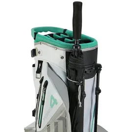 Big MAX Aqua Hybrid 4 Standbag - forest green/lime