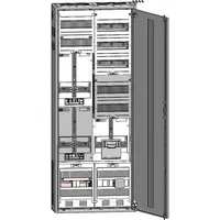 ABN Zählerschrank 3Pkt 2Z 1T HLAK IP43 SK2 5-polig