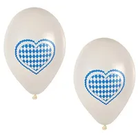 Papstar Luftballons Ø 25 cm 20 St. Bayrisch Blau
