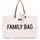 Childhome Childhome, Family Bag, Wickeltasche, Reisetasche/Wochenendtasche, Großes Fassungsvermögen, inkl. abnehmbarer Tasche, Teddy Ecru