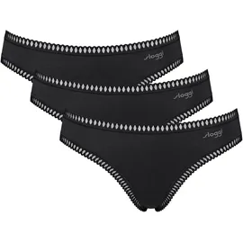 SLOGGI GO Crush Mini Briefs 3 St. Schwarz XXL