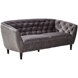 Actona Sofa Ria Stoff Dark Grey 3-Sitzer