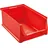 elc logistik-center Sichtbox Kunststoff 500x310x200 mm rot