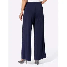 Lady Jerseyhose Lady elegant Blau 36