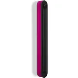 Aufbau - Klapphaken HARZ schwarz/pink 140 x 16 mm Garderobenhaken Kleiderhaken Jackenhaken klappbar von SO-TECH®