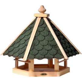 Dobar Vogelhaus aus Holz braun/grün