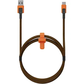 Xtorm USB-A auf USB-C 1,5 m Schwarz/Orange