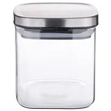 Weis Vorratsdose Glas rechteckig 600 ml 4 St.