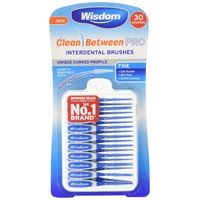 Wisdom Zahnbürsten Clean Between Pro Interdentalbürsten fein, 3er Pack (3 x 90 Stück) 100 g