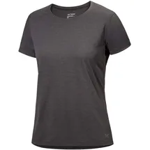 Arc'teryx - Taema Crew SS W Damen black heather - grau