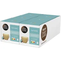 NESCAFÉ DOLCE GUSTO Flat White Kaffeekapseln 6er Pack (6 x 16 Kapseln)