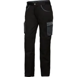 IXS Team, Textilhose - Schwarz/Grau - XS
