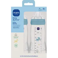 MAM Easy Active Baby Bottle 2er 330 ml Elefant - 2.0 Stück