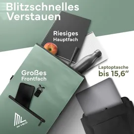 MIVELO Fahrradtasche 3in1 schwarz