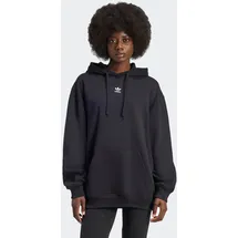 adidas Essentials Loose Fleece Kapuzenpullover Black / Black S