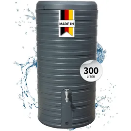 GARANTIA Nordic 2in1 Regenspeicher 300 l steingrau