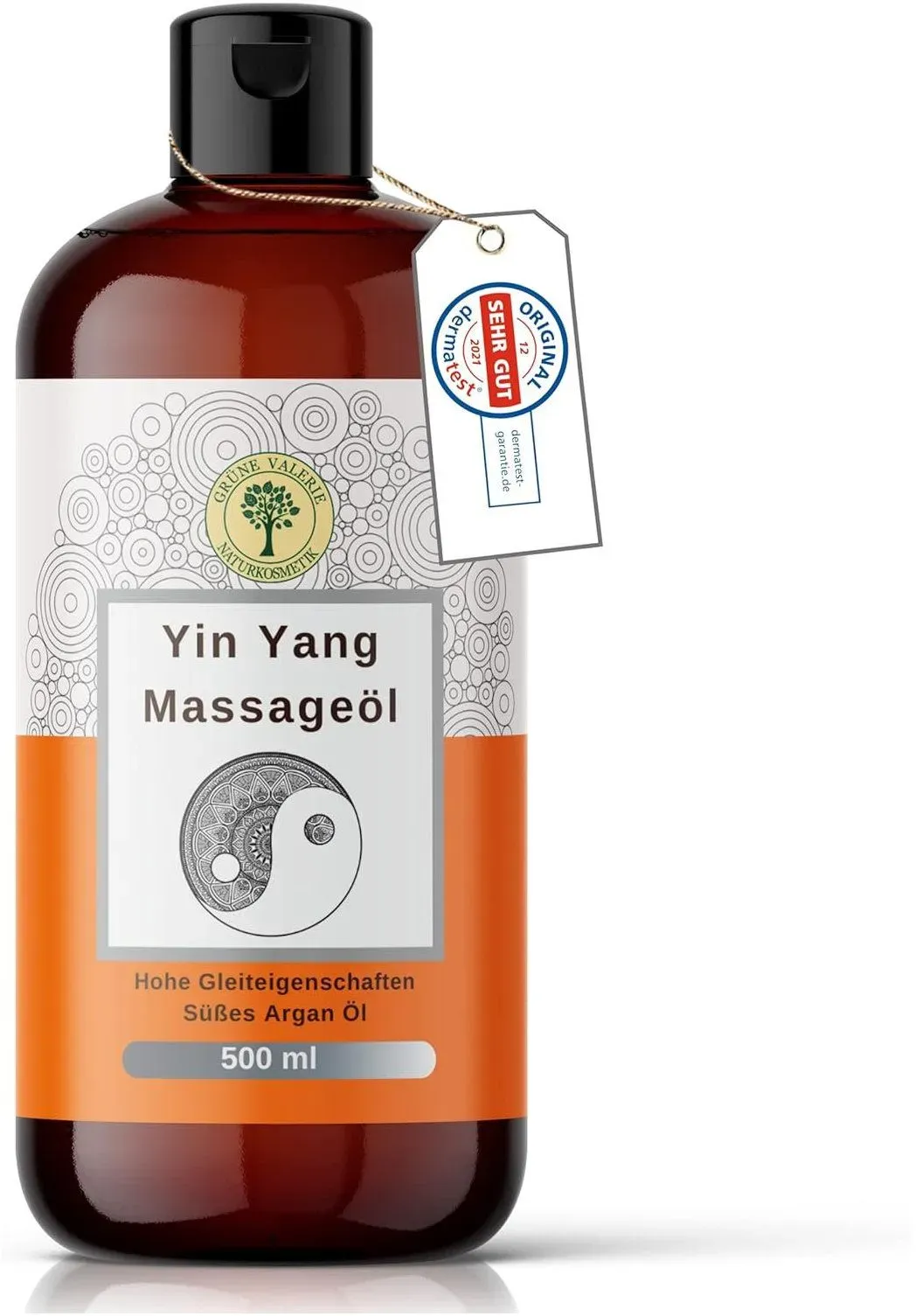 Grüne Valerie Yin Yang Massageöl 500 ml