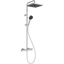 Ideal Standard Ceratherm T25+ Aufputz-Duschsystem mit Thermostat, A8530AA,